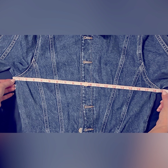 Mango Denim Jumpsuit - Picture 9 of 9